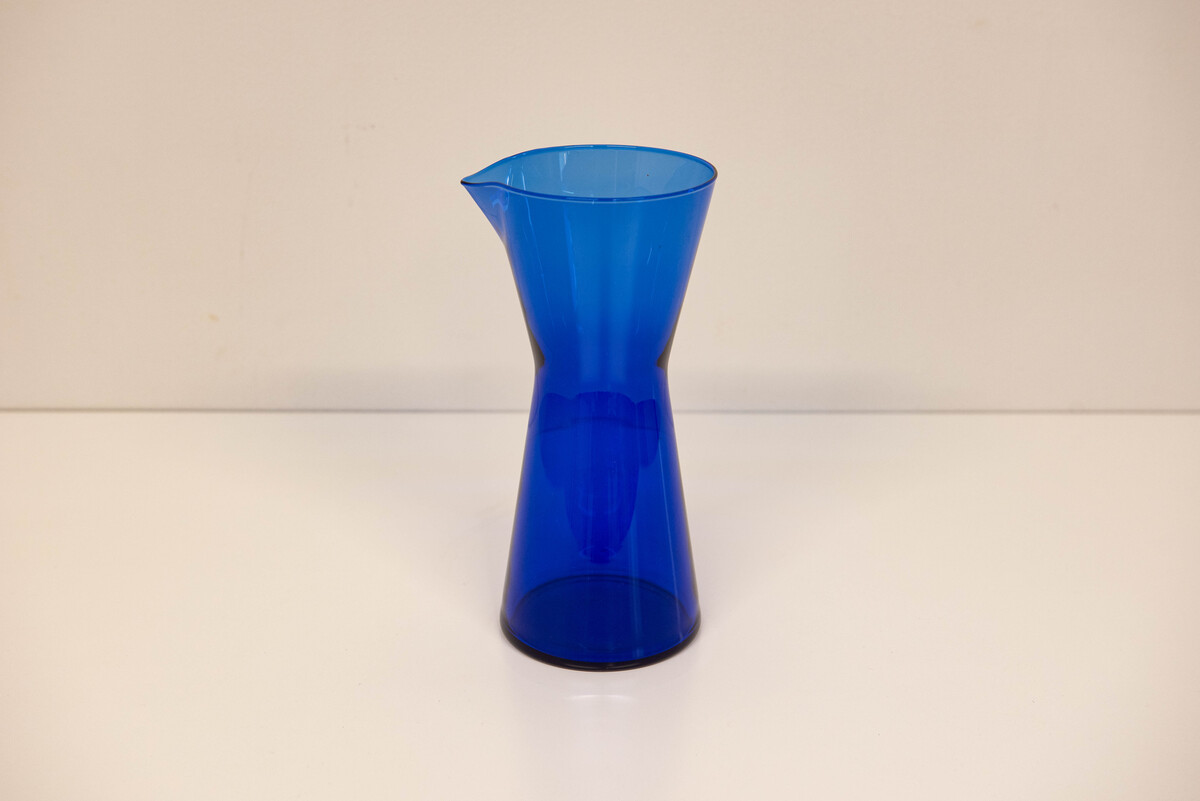 Glass Vase Blue SOLD