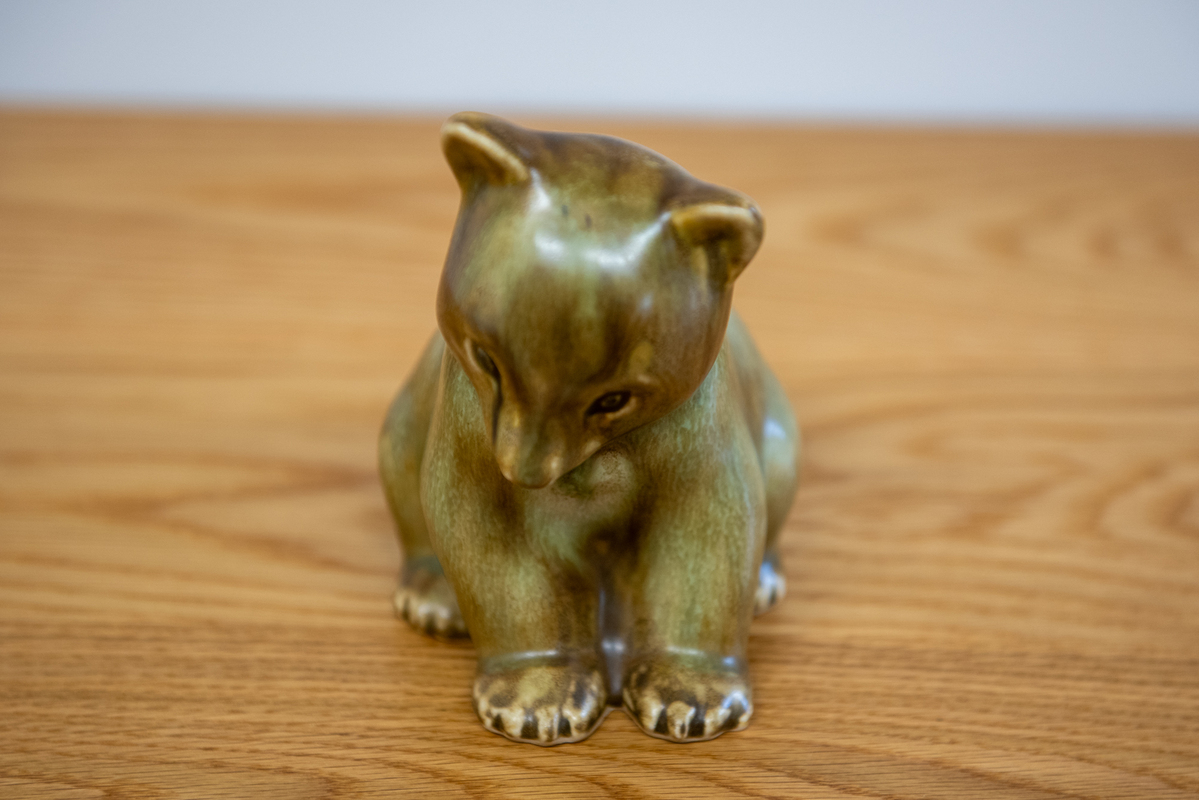 Ceramic Figures bear L LB