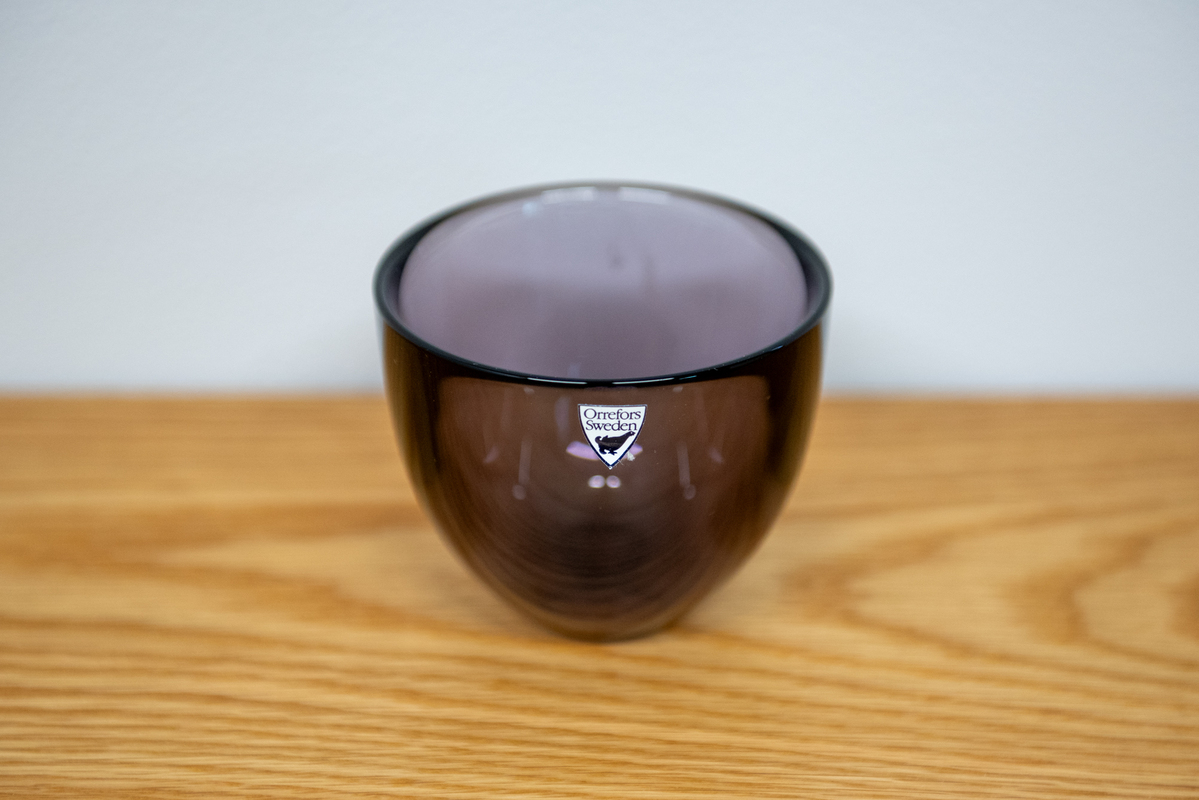 Glass Bowl/Purple